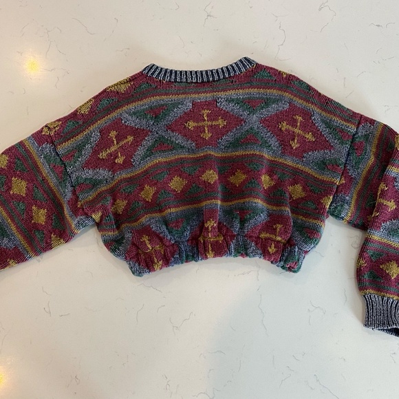 Urban Outfitters Handknitted Structure Cropped Sweater Women's Small - Picture 2 of 3